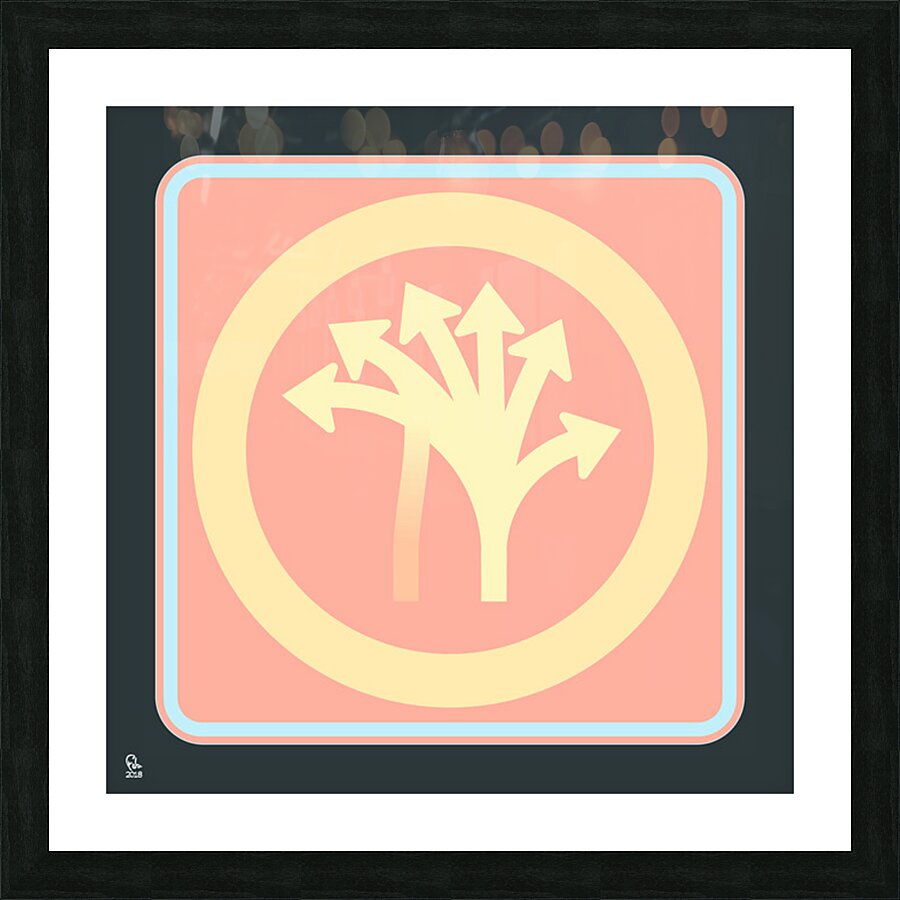 Traffic Circus 030 Picture Frame print