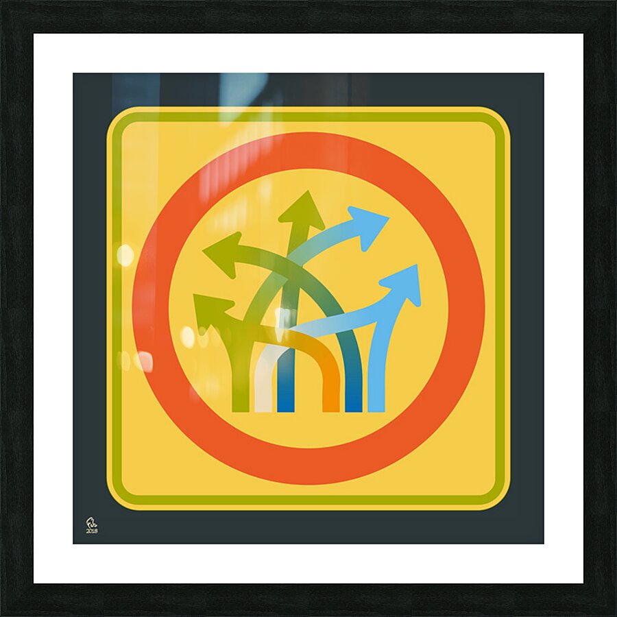 Traffic Circus 033 Picture Frame print