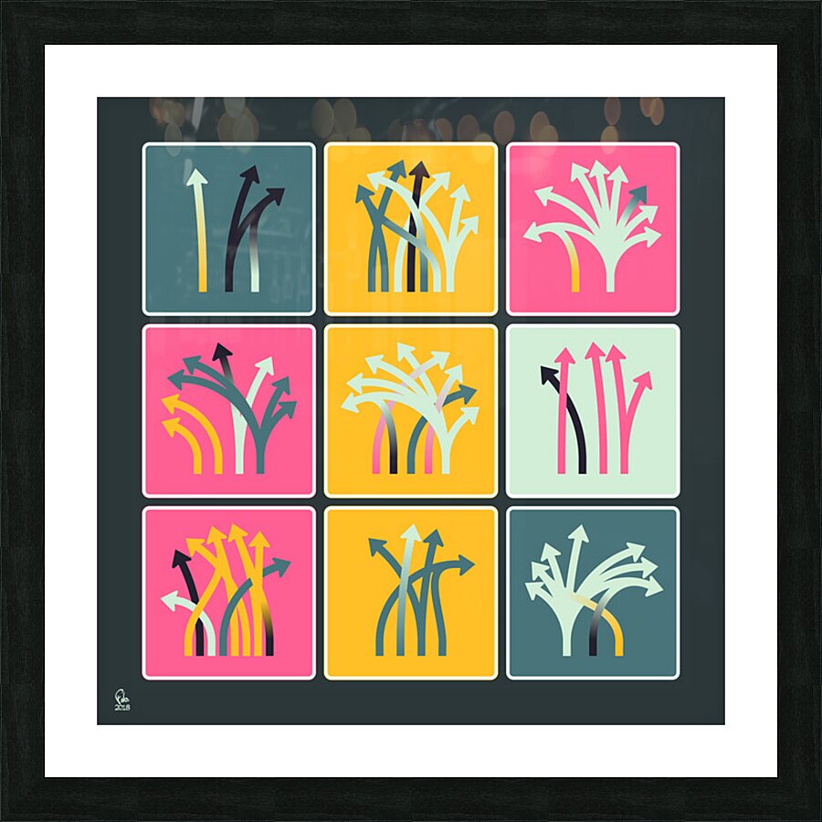 Traffic Circus 046 Picture Frame print