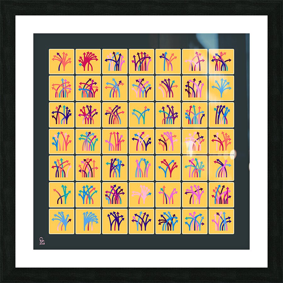 Traffic Circus 036 Picture Frame print