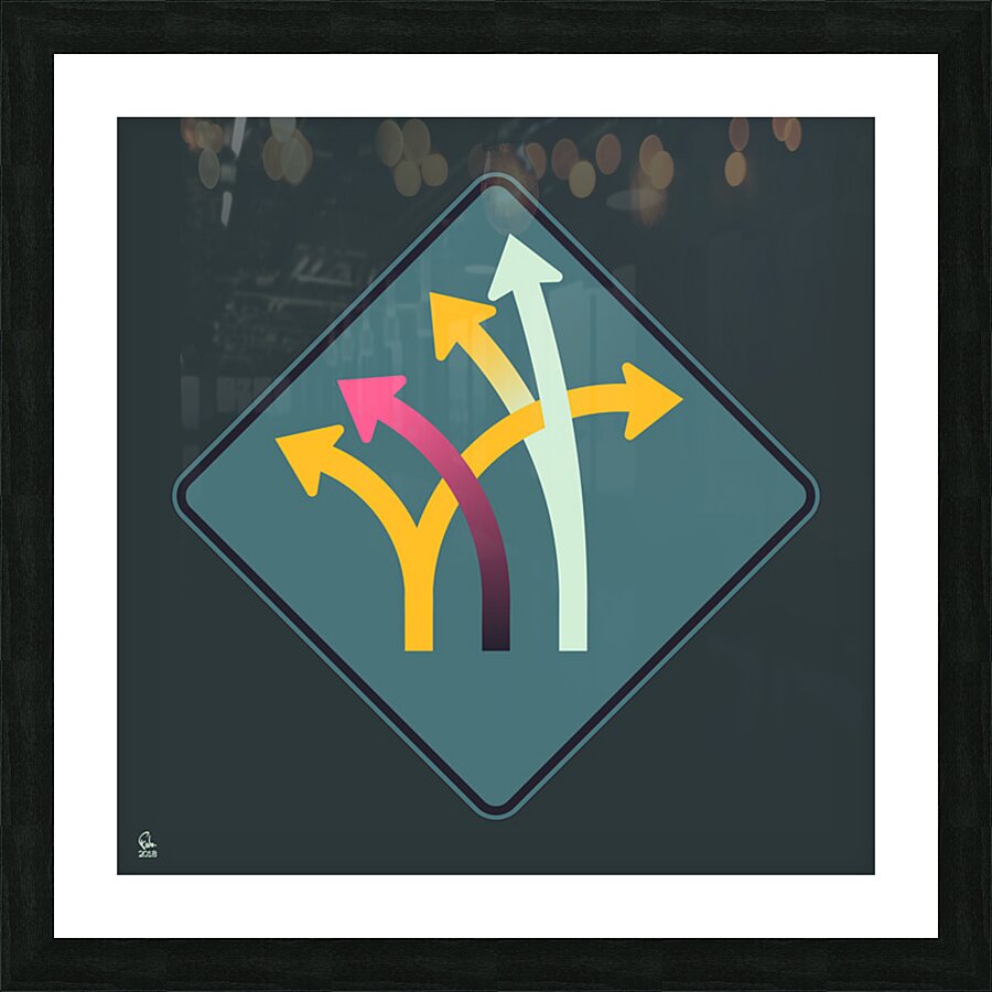 Traffic Circus 038 Picture Frame print