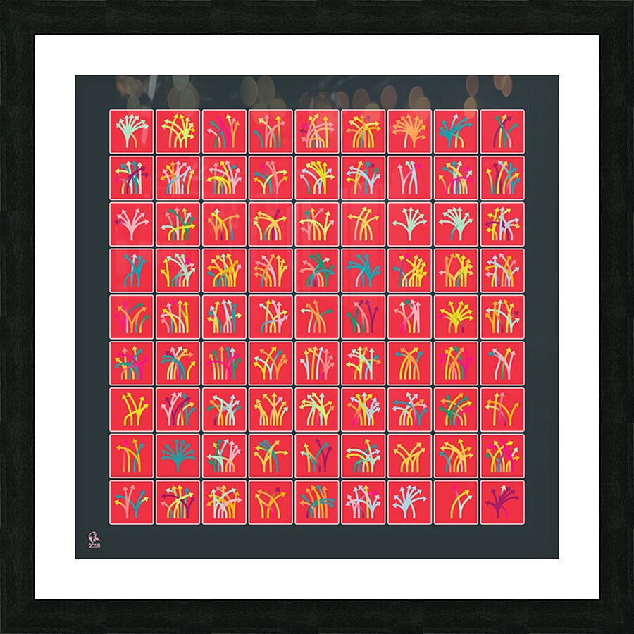 Traffic Circus 047 Picture Frame print