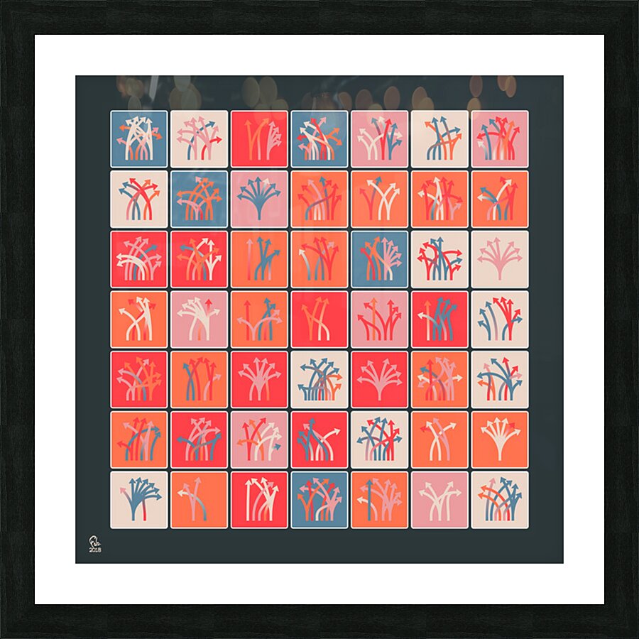 Traffic Circus 041 Picture Frame print