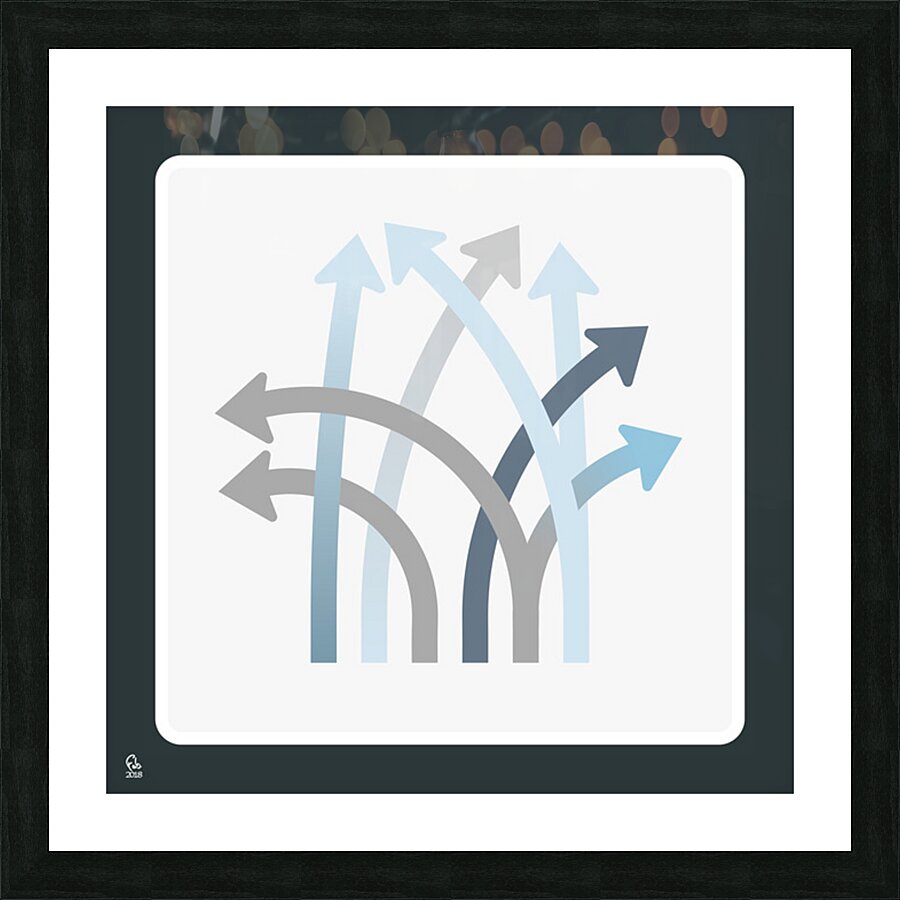 Traffic Circus 050 Picture Frame print