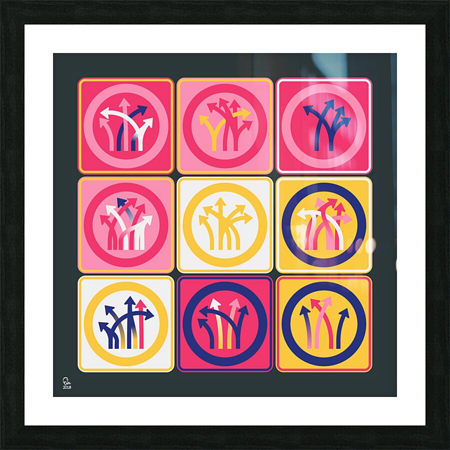 Traffic Circus 035 Picture Frame print