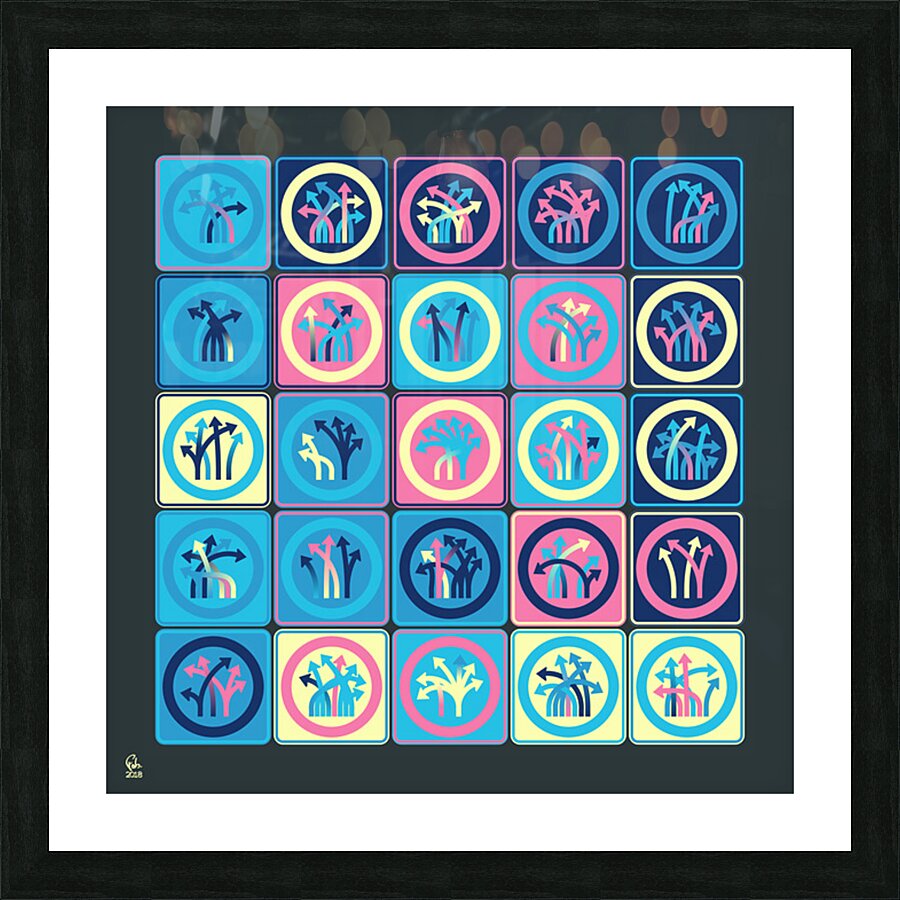 Traffic Circus 042 Picture Frame print