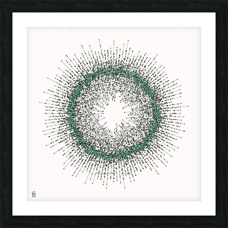 128 confidence intervals N=∞ n=60 1-alpha=99% - theme 2 Picture Frame print