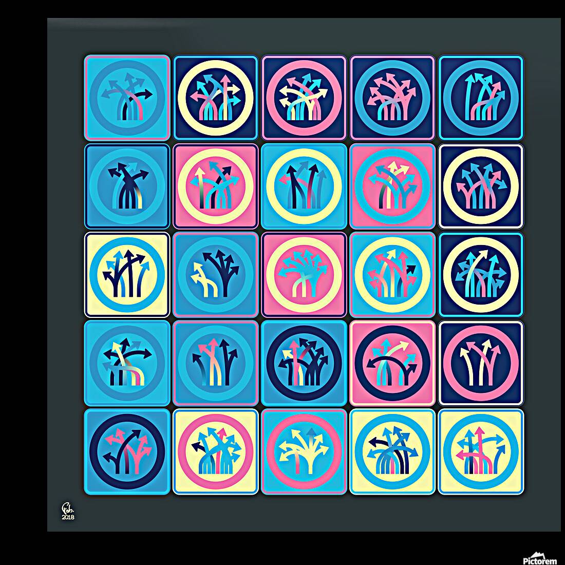 Traffic Circus 042 Reproduction