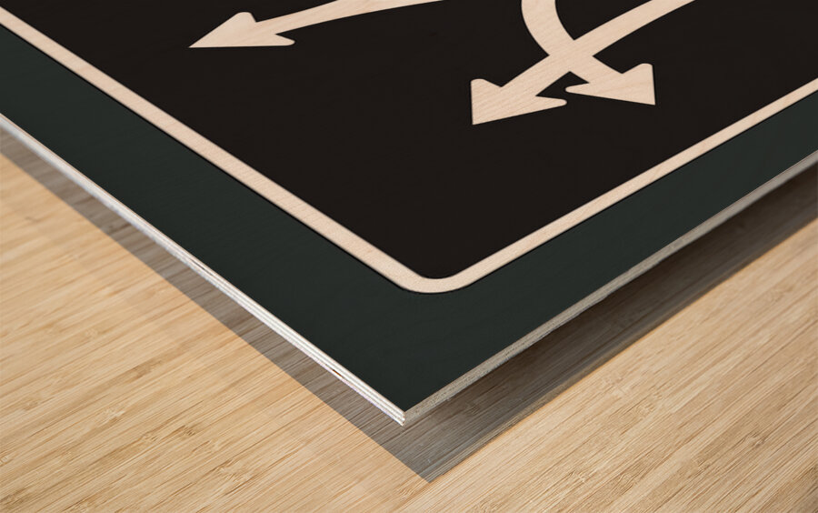 Traffic Delirium 002 Wood print