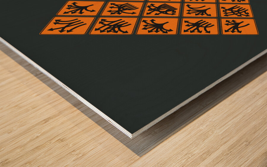 Traffic Delirium 013 Wood print