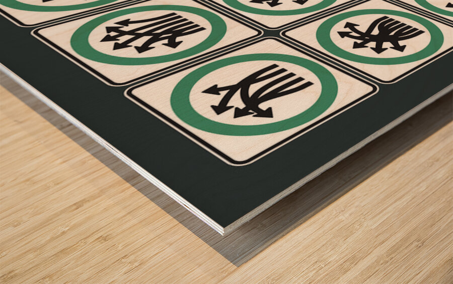 Traffic Delirium 011 Wood print