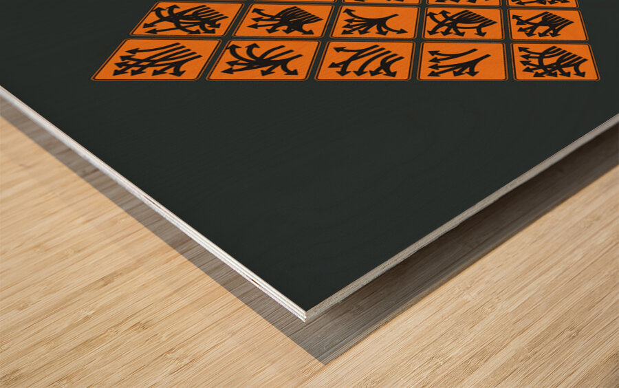 Traffic Delirium 025 Wood print