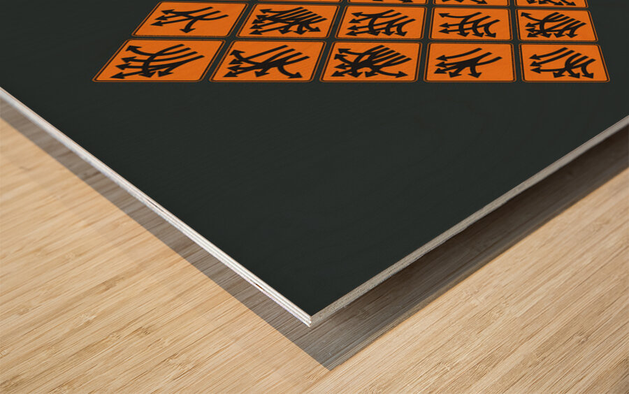 Traffic Delirium 037 Wood print