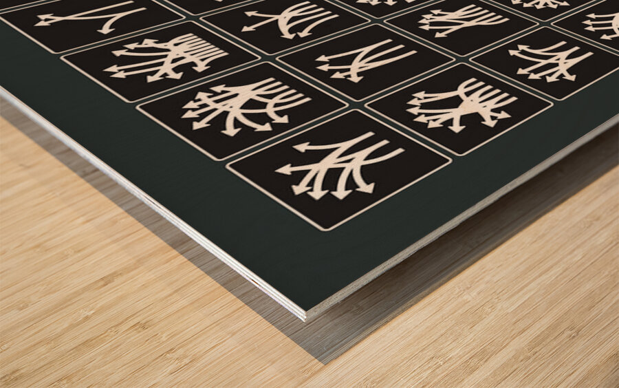 Traffic Delirium 034 Wood print