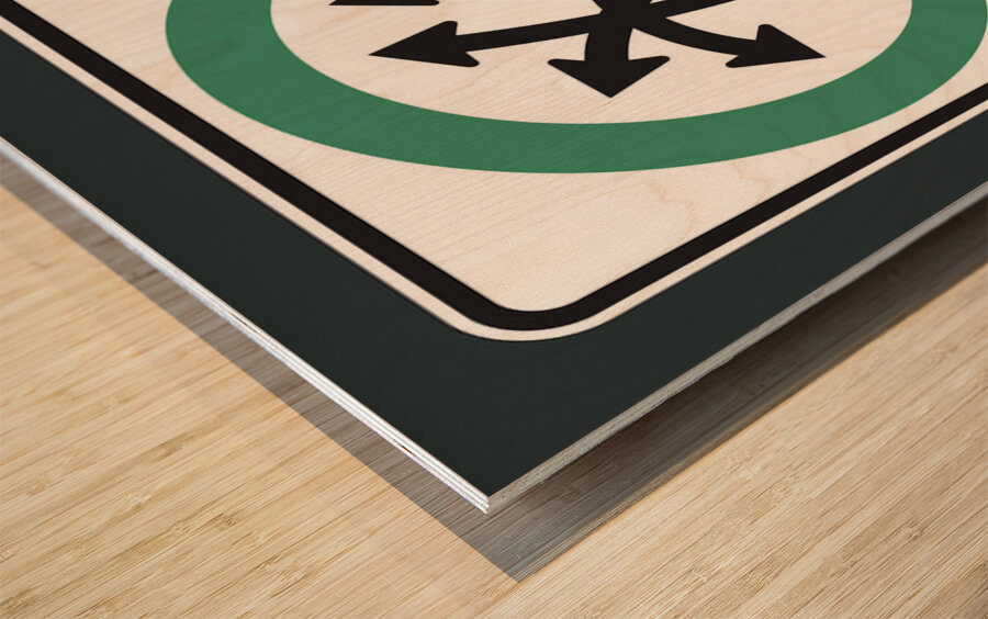 Traffic Delirium 049 Wood print