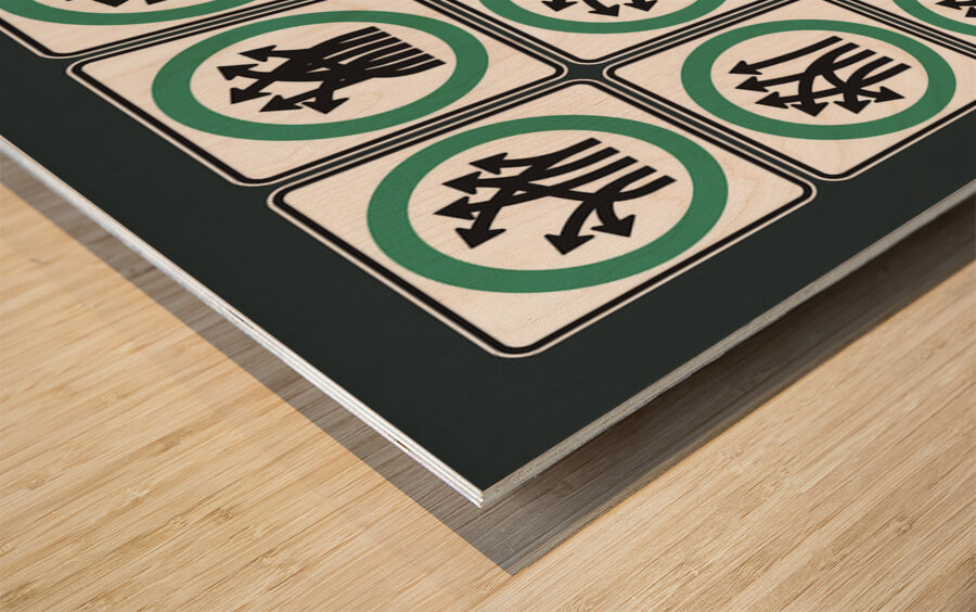 Traffic Delirium 046 Wood print