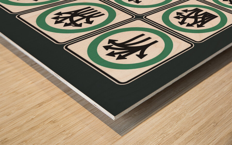 Traffic Delirium 042 Wood print