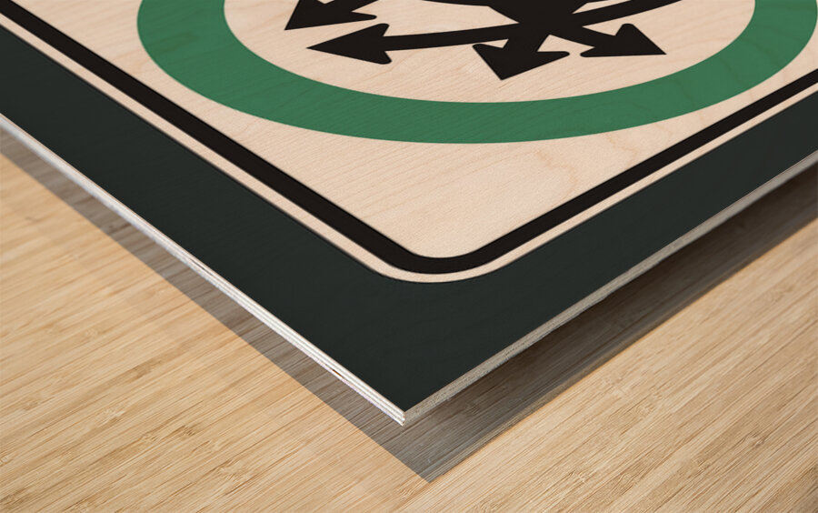 Traffic Delirium 043 Wood print