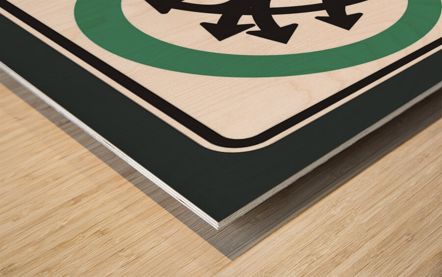 Traffic Delirium 050 Wood print