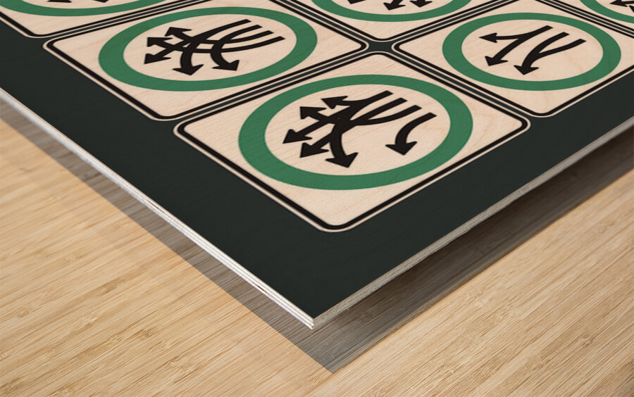 Traffic Delirium 048 Wood print