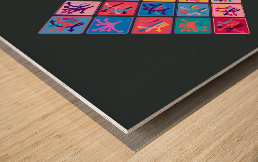 Traffic Circus 009 Wood print