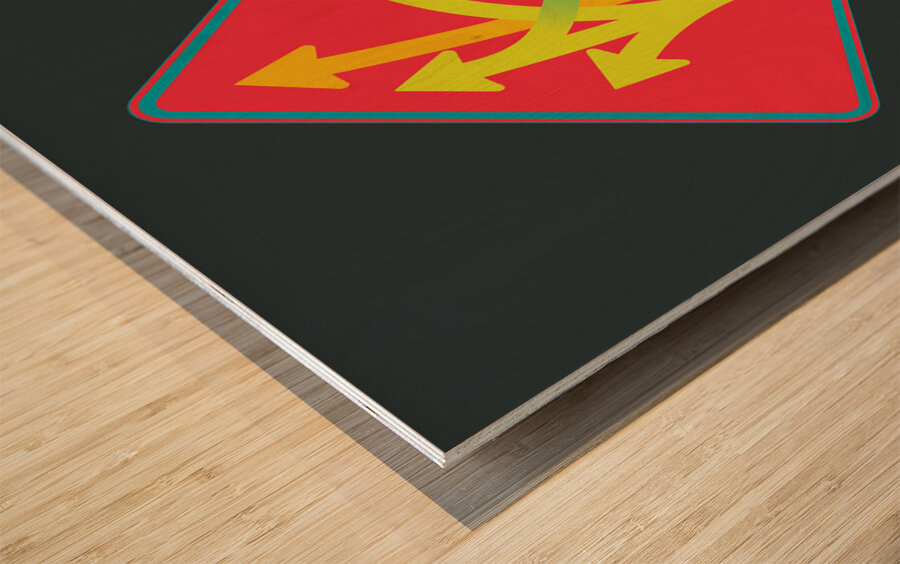 Traffic Circus 008 Wood print