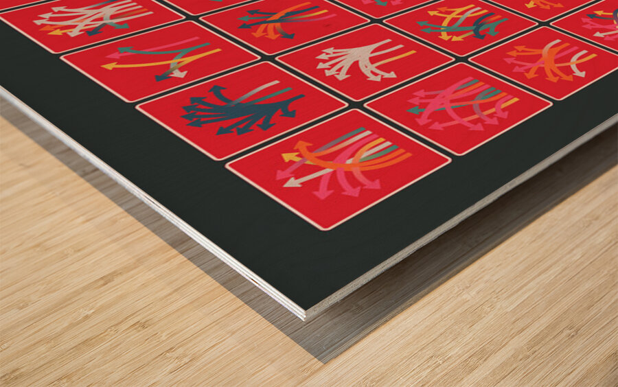 Traffic Circus 005 Wood print