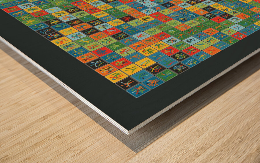 Traffic Circus 007 Wood print