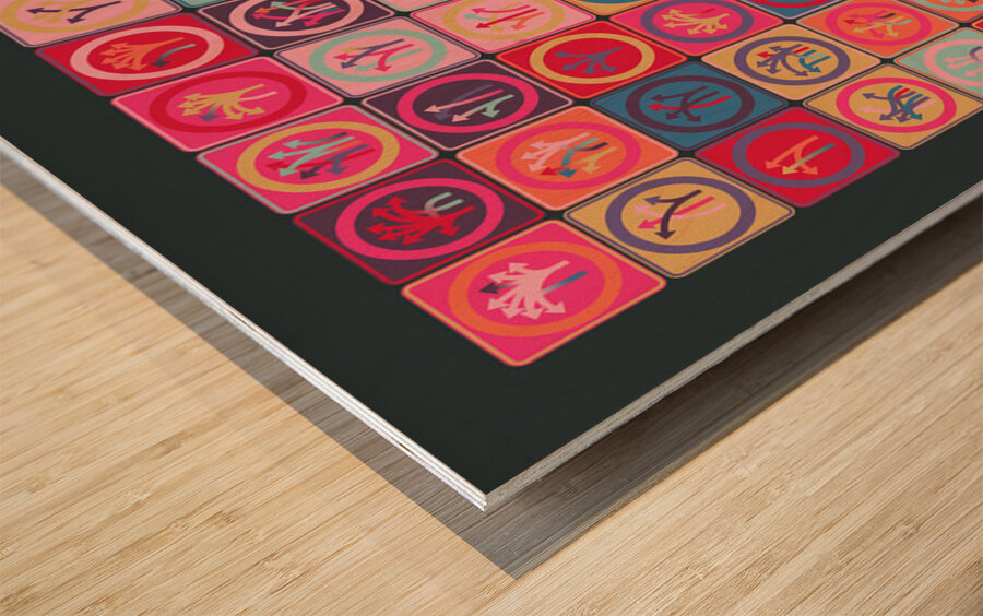 Traffic Circus 002 Wood print