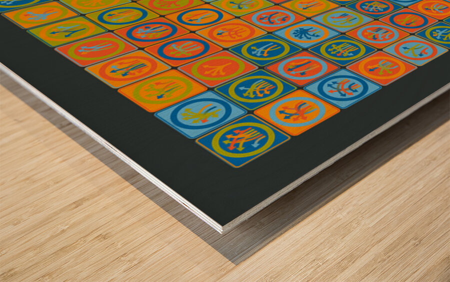 Traffic Circus 021 Wood print