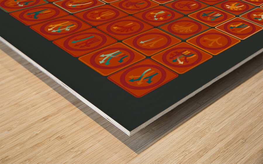 Traffic Circus 039 Wood print