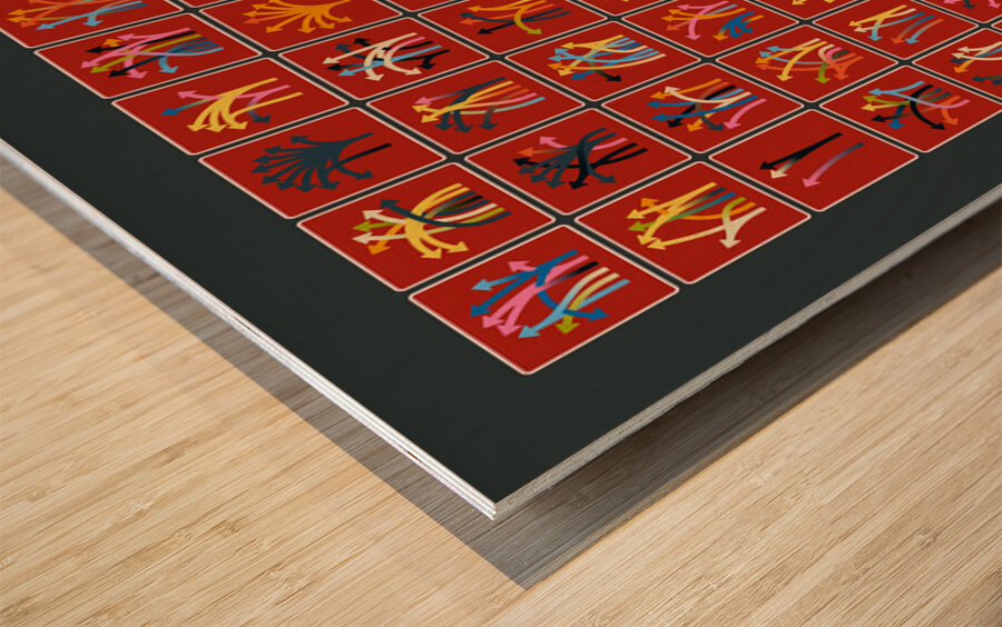 Traffic Circus 051 Wood print