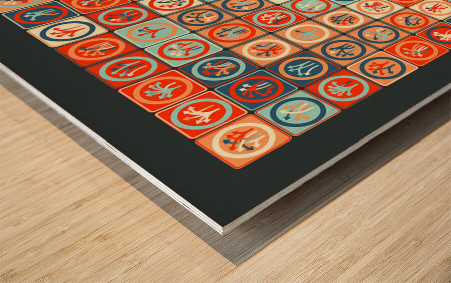 Traffic Circus 031 Wood print