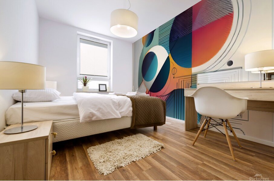 abstract art design 1 Mural print