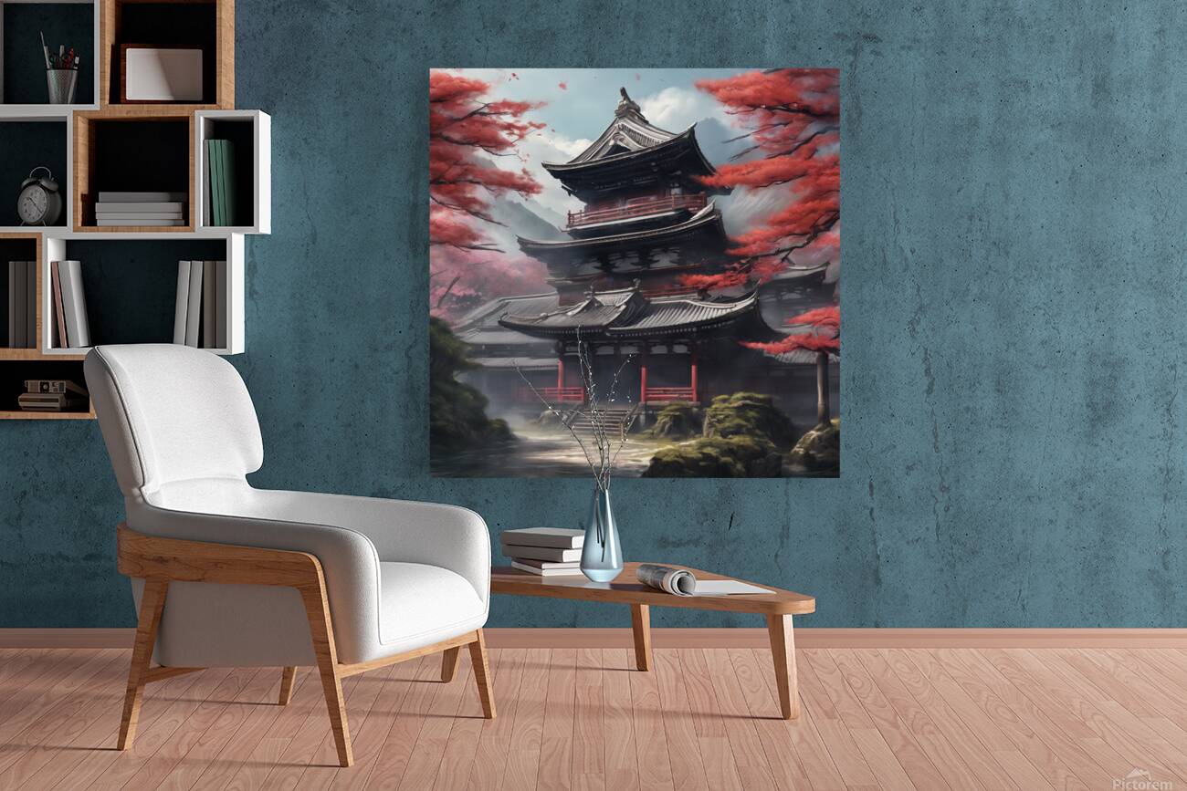   beautiful japaneese Kanji art Reproduction