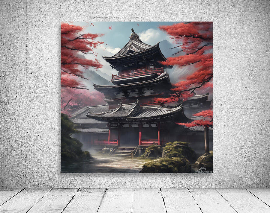   beautiful japaneese Kanji art Wall Preview