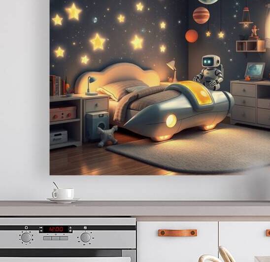 showcases a kids  bedroom designed with an immers by Art   Accent Gallery