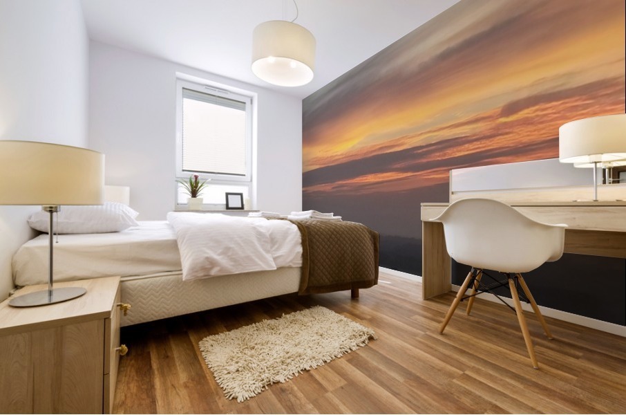Shimmering Sky Mural print