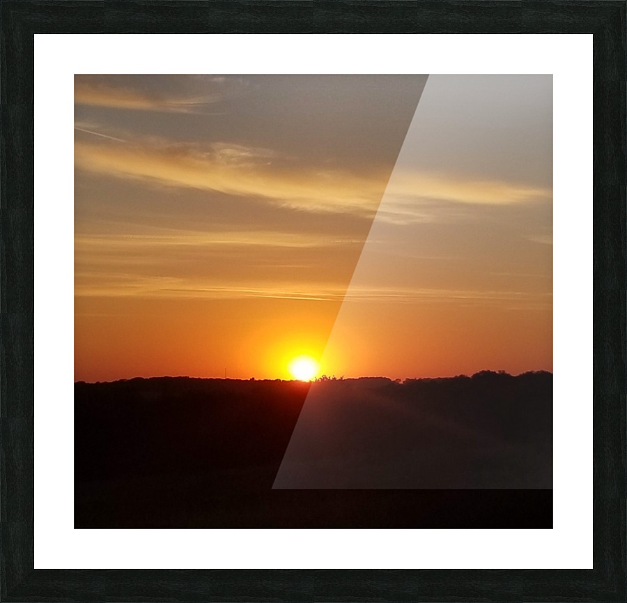 Sunrise Picture Frame print