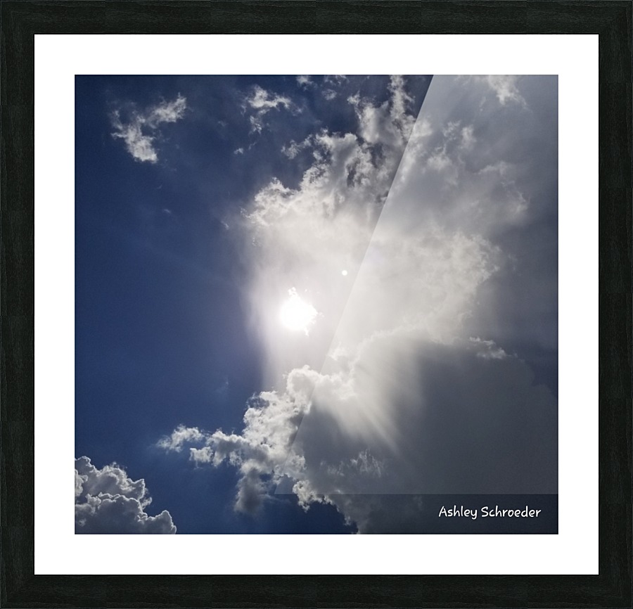 Heavenly Rays Picture Frame print