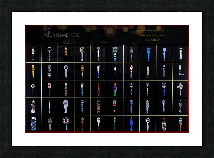 BAR 02110 Picture Frame print