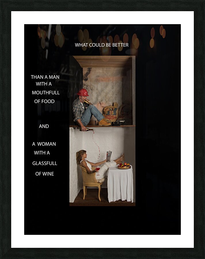 BAR 02100 Picture Frame print
