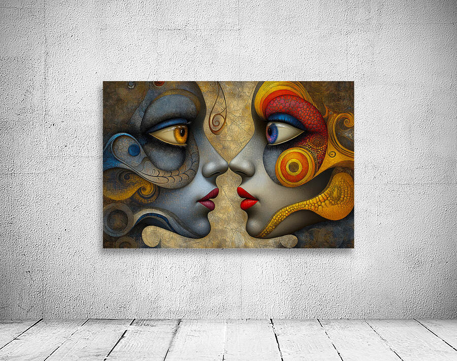 two faces john print Wall Preview