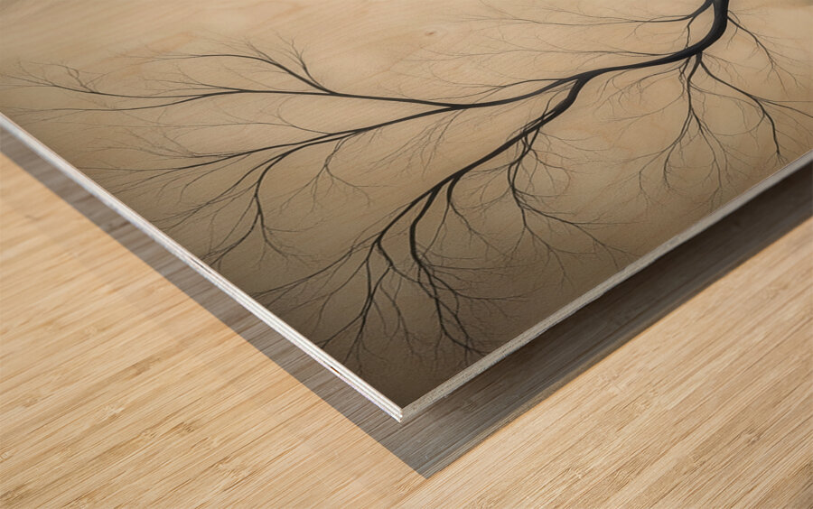 ABS 02553 Wood print