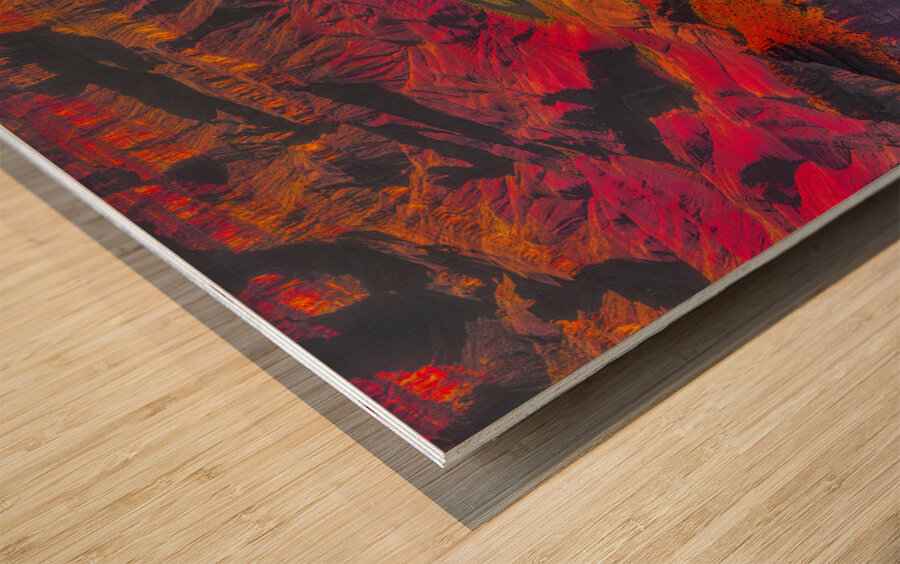 LAN 02070 Wood print