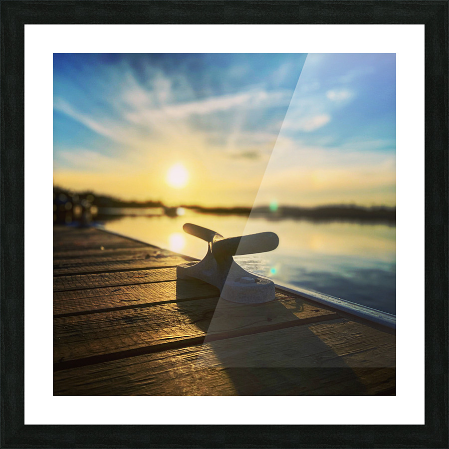 Coastal evening  Picture Frame print