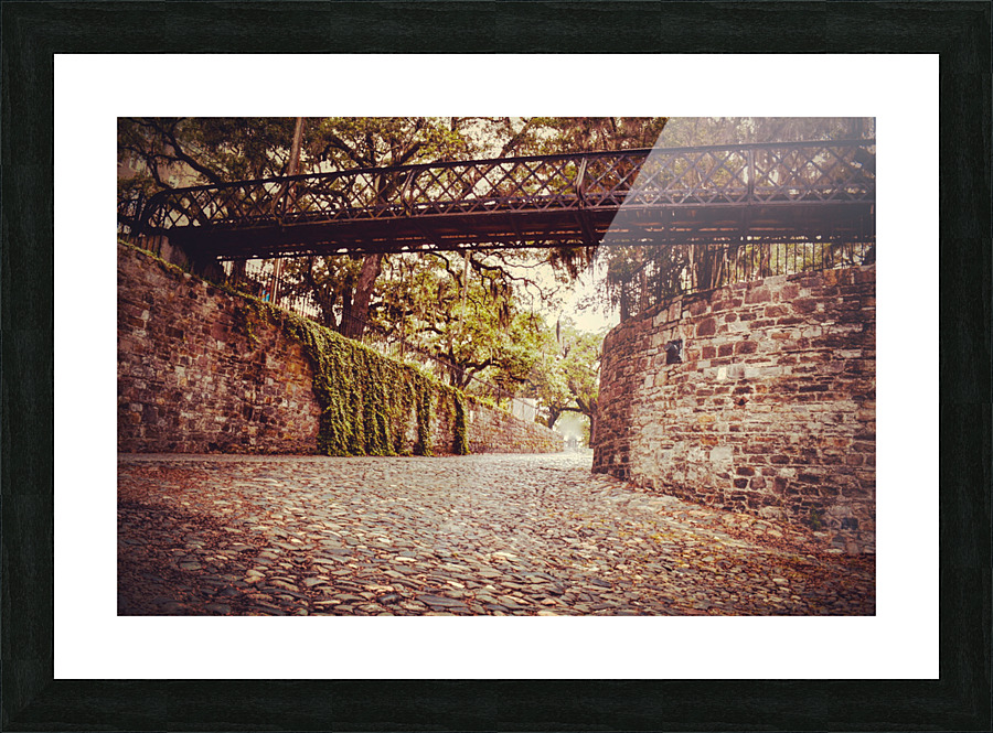 Cobbles Stones  Picture Frame print