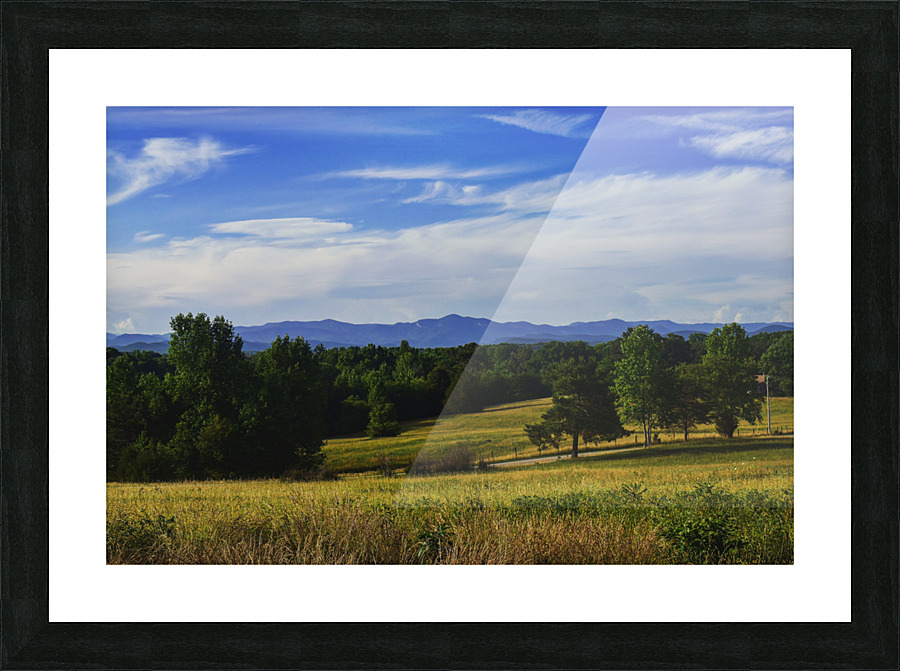 Mountain Views Picture Frame print