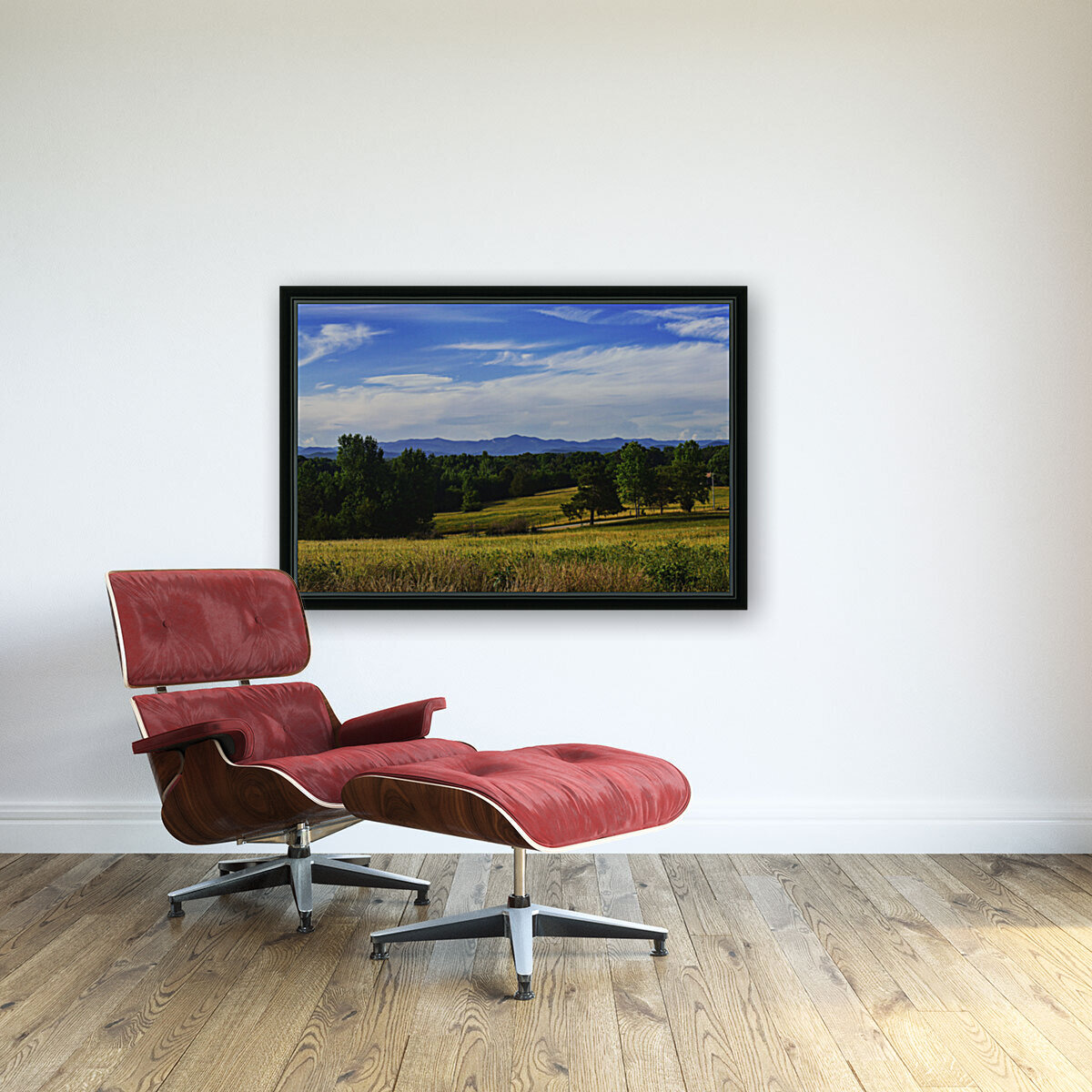Mountain Views Reproduction