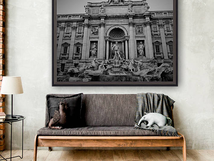 Piazza di. Trevi  Reproduction